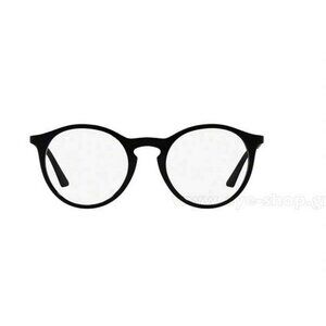 RAYBAN Men Eyeglasses RX7132-2000 Shiny Black 50-20-145